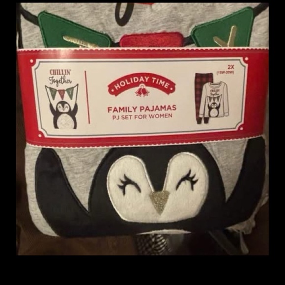 New w/Tags Holiday Time Family Penquin PJ Sets 

Comfy Fleece 

Kids Sz. 8

$10 - Picture 1 of 2